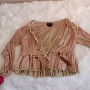 Suede XOXO Cardigan